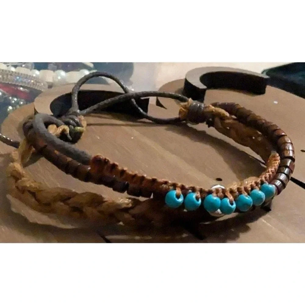 New Braided Bracelet Adjustable Beaded